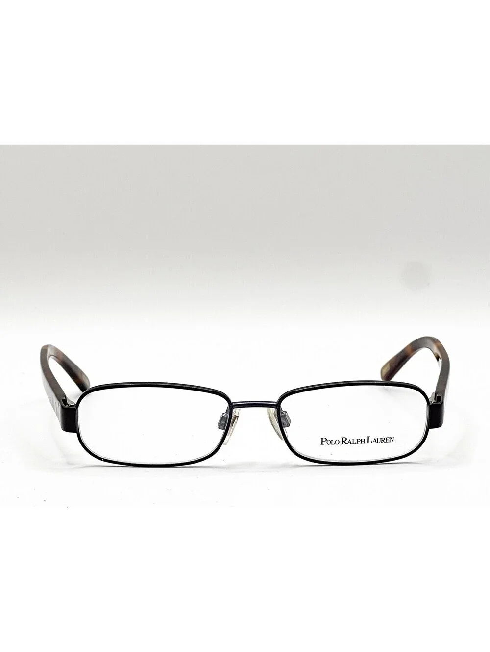 Polo Ralph Lauren 8028 432 Satin Navy Rectangle Authentic Eyeglass Frames 46-14